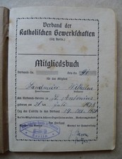 Katolische gewerkschaften 1921 gebraucht kaufen  Deutschland