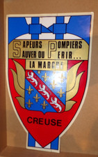 Grand autocollant sapeur d'occasion  Dijon