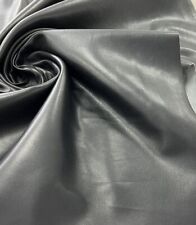 Black faux leather for sale  LEICESTER