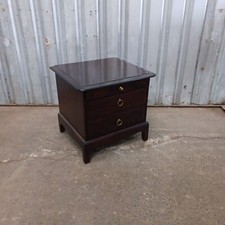 Stag bedside cabinet for sale  DALKEITH