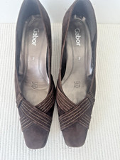 Gabor brown suede for sale  WORTHING