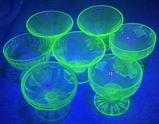 Depression glass sherbets for sale  Underwood