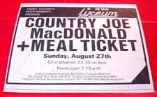 Country joe mcdonald for sale  WINDSOR