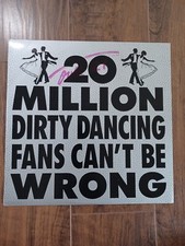 Vintage 1988 Dirty Dancing 20 Million Fans Cant Be Wrong Soundtrack LP Vinyl comprar usado  Enviando para Brazil