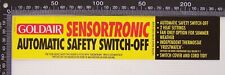 Vintage goldair sensortronic for sale  Shipping to United Kingdom