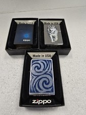Genuine zippo lighters for sale  PENMAENMAWR