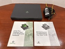 Usado, Notebook Gateway Solo série 5150 vintage em estado perfeito com adaptador manual comprar usado  Enviando para Brazil