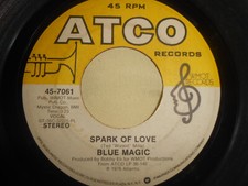 BLUE MAGIC~"SPARK OF LOVE"~Orig. 1976~FUNK~SOUL~7'' 45rpm-ATCO~45-7061~VG+ comprar usado  Enviando para Brazil