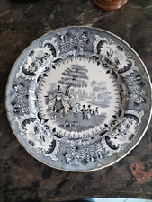 Assiette plate décor d'occasion  Toulouse-