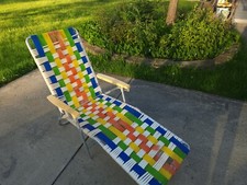 Vintage aluminum folding for sale  Medina
