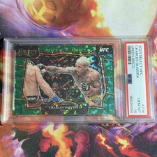 2023 Panini Select UFC Charles Oliveira Octagonside Green Disco Prizm 5/5 PSA 10 comprar usado  Enviando para Brazil