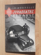 Renault juvaquatre prospectus d'occasion  Saint-Genest-Malifaux