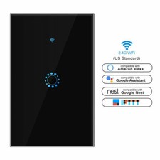 Usado, 🔥🔥MOES 2.4GHz WiFi Wall Touch interruptor inteligente fio neutro necessário🔥🔥 comprar usado  Enviando para Brazil