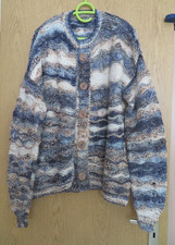 Unikat strickjacke wellenmuste gebraucht kaufen  Crimmitschau