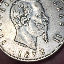 Lire 1872 milano usato  San Bonifacio