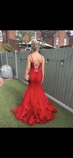 Red prom evening for sale Red prom evening for sale  BRENTWOOD
