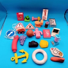 Large novelty erasers for sale  BURTON-ON-TRENT