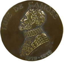 Usado, LUIZ DE CAMÕES 1572 - 1972 4º CENTENÁRIO DA 1ª EDIÇÃO DA MEDALHA LUSÍADAS comprar usado  Enviando para Brazil