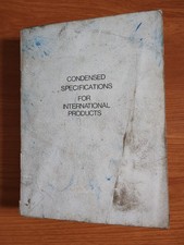 Condensed specifications manua for sale  ISLE OF MULL