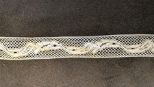 Dentelle ancienne blanc d'occasion  Montrabé