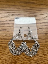 New silver earrings for sale  DONCASTER