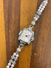 Relógio Feminino Genebra Moda Pulseira de Contas Flecha e Coração 22mm - Nova Bateria comprar usado  Enviando para Brazil