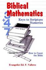 Biblical mathematics paperback for sale  Montgomery