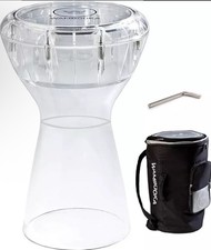 Usado, Tambor Wambooka Diamond Darbuka com teclas de ajuste de latão e bolsa acolchoada comprar usado  Enviando para Brazil