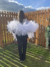 Amazing white tulle for sale  KILWINNING