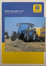 Folheto original de tratores New Holland TL-A, C 2007, TL70-A, TL80-A, TL90-A... comprar usado  Enviando para Brazil