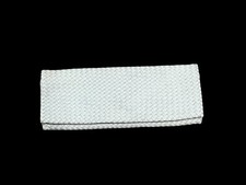 PANTERA BOLSA DE NOITE FEMININA DE COURO BRANCO TECIDO ABA RETANGULAR BOLSA CLUTCH, usado comprar usado  Enviando para Brazil