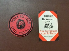 Toppa patch tessera usato  Nola