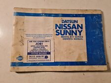 Datsun nissan sunny for sale  TELFORD