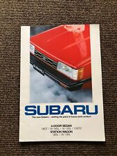 Subaru leone 1300 for sale  CHARD