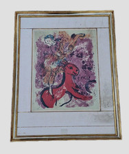 Marc chagall ecuyere d'occasion  Fayence