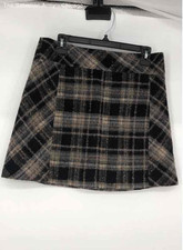 tan black plaid skirt for sale  Indianapolis