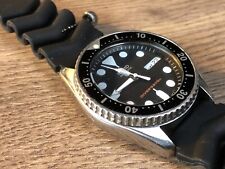 Seiko black watch for sale  DOWNPATRICK
