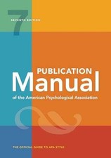 Publication Manual - Spiral-bound, by American Psychological Association - Good segunda mano  Embacar hacia Mexico
