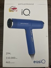 Secador de cabelo Gama Professional iQ easiQ azul perfeito leve comprar usado  Enviando para Brazil