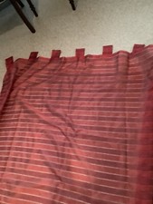 Gardine schlaufenschal rot gebraucht kaufen  Sarstedt