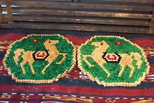 Plat vintage perles d'occasion  Bourg-de-Visa