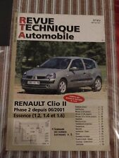 Usado, Revue technique RENAULT CLIO 2 1.2 1.4 1.6 16 8 S Essence RTA CLIO II PHASE 2 comprar usado  Enviando para Brazil