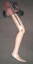 Antique prosthetic leg for sale  LONDON