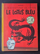 Tintin lotus bleu d'occasion  Verzenay