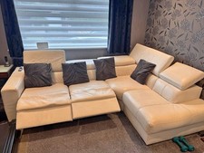 Ivory white leather for sale  HARROW