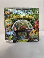 Brinquedos por natureza: floresta tropical - kit de terrário faça você mesmo, mini selva com tesouro, usado comprar usado  Enviando para Brazil
