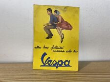 Cartolina piaggio vespa usato  San Pietro in Casale