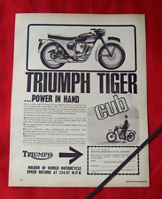 Triumph tiger cub for sale  DUNSTABLE
