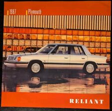 1987 plymouth reliant for sale  Calais