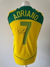 Camisa ADRIANO LEITE RIBEIRO Assinada - Brasil -PROVA EXATA/COA - Inter de Milão Parma comprar usado  Enviando para Brazil